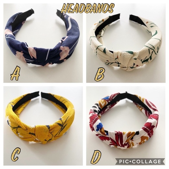 NEW Headbands 2 style left (C & D) - Picture 2 of 7